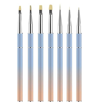 pinceles para decoración de uñas